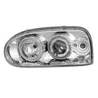 AL-0982.0 VW GOLF 3 1992+ Φανάρια Μπροστινά Angel Eyes