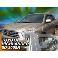 ΑΝΕΜ.SET29620 TOYOTA HIGHLANDER 5D 2007+ ΣΕΤ ΑΝΕΜΟΘΡΑΥΣΤΕΣ ΑΥΤΟΚΙΝΗΤΟΥ ΑΠΟ ΕΥΚΑΜΠΤΟ ΦΙΜΕ ΠΛΑΣΤΙΚΟ HEKO - 4 ΤΕΜ.