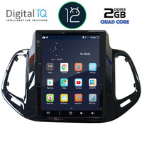 DIGITAL IQ BX 2878_GPS TESLA STYLE OEM JEEP COMPASS mod. 2017-2020