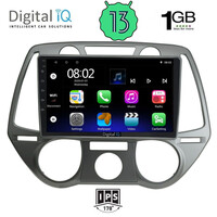DIGITAL IQ RSA 1228_GPS A/C (9inc) MULTIMEDIA TABLET OEM HYUNDAI i20 mod. 2008-2012