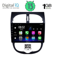 DIGITAL IQ RSA 1506_GPS (9inc) MULTIMEDIA TABLET OEM PEUGEOT 206 mod. 1998-2006