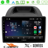 Cadence x Series Ford Ecosport 2018-2020 8core Android12 4+64gb Navigation Multimedia Tablet 10 u-x-Fd0279