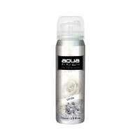 10-205/AQ ΑΡΩΜΑΤΙΚΟ ΑΥΤΟΚΙΝΗΤΟΥ ΣΕ ΣΠΡΕΙ (SPRAY)  ΜΕ ΑΡΩΜΑ WHITE MUSK FLOWERS SERIES 75ml AQUA - 1 TEM.