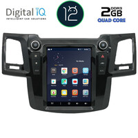 DIGITAL IQ BX 2965_GPS TESLA STYLE OEM TOYOTA HILUX mod. 2005-2015