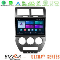 Bizzar Ultra Series Jeep Compass/patriot 2007-2008 8core Android13 8+128gb Navigation Multimedia Tablet 10 u-ul2-Jp1023