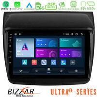 Bizzar Ultra Series Mitsubishi L200 8core Android13 8+128gb Navigation Multimedia Tablet 9 u-ul2-Mt0314