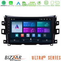 Bizzar Ultra Series Nissan Navara Np300 8core Android13 8+128gb Navigation Multimedia Tablet 9 u-ul2-Ns0340