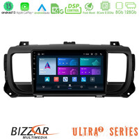 Bizzar Ultra Series Citroen/peugeot/opel/toyota 8core Android13 8+128gb Navigation Multimedia Tablet 9 u-ul2-Pg0950