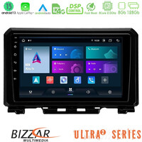 Bizzar Ultra Series Suzuki Jimny 2018-2022 8core Android13 8+128gb Navigation Multimedia Tablet 9 u-ul2-Sz0546