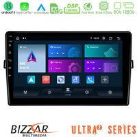 Bizzar Ultra Series Toyota Auris 8core Android13 8+128gb Navigation Multimedia Tablet 10 u-ul2-Ty472