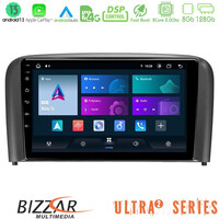 Bizzar Ultra Series Volvo s80 1998-2006 8core Android13 8+128gb Navigation Multimedia Tablet 9 u-ul2-Vl0971