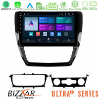 Bizzar Ultra Series vw Jetta 8core Android13 8+128gb Navigation Multimedia Tablet 10 u-ul2-Vw0001