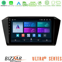 Bizzar Ultra Series vw Passat 8core Android13 8+128gb Navigation Multimedia Tablet 10 u-ul2-Vw0055