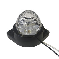 LED Πλευρικά Φώτα Όγκου Φορτηγών BULLET IP66 6 SMD 24 Volt Ψυχρό GloboStar 75480