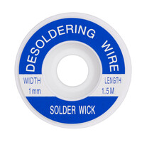 DM-0031-1 . Desoldering wire 1mm 1.5m