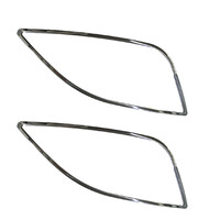 6207210/SD HYUNDAI i30 5D 2012+ ΠΛΑΙΣΙΑ ΧΡΩΜΙΟΥ ΠΛΑΣΤΙΚΑ ΓΙΑ ΠΡΟΒΟΛΑΚΙΑ ΟΜΙΧΛΗΣ S-DIZAYN - 2ΤΕΜ.