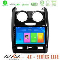 Bizzar 4t Series Dacia Duster 2014-2018 4core Android12 2+32gb Navigation Multimedia Tablet 9 u-lvb-Dc0430