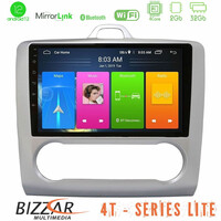 Bizzar 4t Series Ford Focus Auto ac 4core Android12 2+32gb Navigation Multimedia Tablet 9 u-lvb-Fd0041a