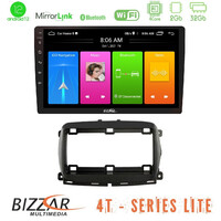 Bizzar 4t Series Fiat 500 2016> 4core Android12 2+32gb Navigation Multimedia Tablet 9 u-lvb-Ft1150