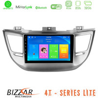 Bizzar 4t Series Hyundai Tucson 2015-2018 4core Android12 2+32gb Navigation Multimedia Tablet 9 u-lvb-Hy0068