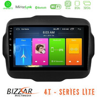 Bizzar 4t Series Jeep Renegade 2015-2019 4core Android12 2+32gb Navigation Multimedia Tablet 9 u-lvb-Jp134
