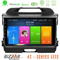 Bizzar 4t Series kia Sportage 4core Android12 2+32gb Navigation Multimedia Tablet 9 u-lvb-Ki0034
