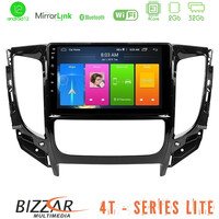 Bizzar 4t Series Mitsubishi L200 2016-&Gt; &Amp; Fiat Fullback (Auto A/c) 4core Android12 2+32gb Navigation Multimedia Tablet 9 u-lvb-Mt0719