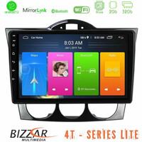 Bizzar 4t Series Mazda rx8 2003-2008 4core Android12 2+32gb Navigation Multimedia Tablet 9″ u-lvb-Mz1351