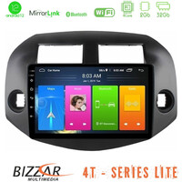 Bizzar 4t Series Toyota Rav4 2006-2012 4core Android12 2+32gb Navigation Multimedia Tablet 10 u-lvb-Ty0165
