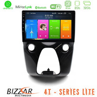 Bizzar 4t Series Toyota Aygo | Citroen c1 | Peugeot 108 4core Android12 2+32gb Navigation Multimedia Tablet 10 u-lvb-Ty0900