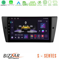 Bizzar s Series bmw 3 Series 2006-2011 8core Android13 6+128gb Navigation Multimedia Tablet 9 u-s-Bm0751
