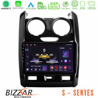 Bizzar s Series Dacia Duster 2014-2018 8core Android13 6+128gb Navigation Multimedia Tablet 9 u-s-Dc0430