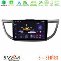 Bizzar s Series Honda crv 2012-2017 8core Android13 6+128gb Navigation Multimedia Tablet 9 u-s-Hd0012