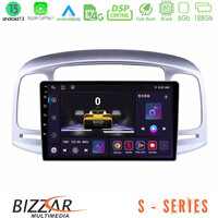 Bizzar s Series Hyundai Accent 2006-2011 8core Android13 6+128gb Navigation Multimedia Tablet 9 u-s-Hy0711