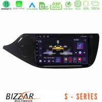Bizzar s Series kia Ceed 2013-2017 8core Android13 6+128gb Navigation Multimedia Tablet 9 u-s-Ki0610