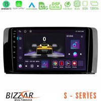 Bizzar s Series Mercedes r Class 8core Android13 6+128gb Navigation Multimedia Tablet 9 u-s-Mb0781