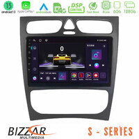 Bizzar s Series Mercedes c Class (W203) 8core Android13 6+128gb Navigation Multimedia Tablet 9 u-s-Mb0925