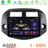 Bizzar s Series Toyota Rav4 2006-2012 8core Android13 6+128gb Navigation Multimedia Tablet 10 u-s-Ty0165