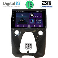 DIGITAL IQ BXB 1708_GPS A/C (10inc) MULTIMEDIA TABLET OEM CITROEN C1-PEUGEOT 108-TOYOTA AYGO mod. 2014> με A/C