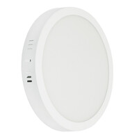 Πάνελ PL LED Οροφής Στρογγυλό Εξωτερικό 20W 230v 1820lm 180° Θερμό Λευκό 3000k GloboStar 01789