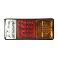 Πίσω Φανάρι Φορτηγού 49 LED 24 Volt Βέλος Universal Αδιάβροχο IP66 GloboStar 75498