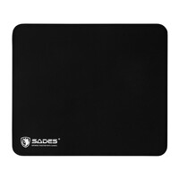 SADES Gaming Mouse Pad Zap, Cloth, Rubber base, 320 x 270mm