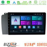 Bizzar Ultra Series Volvo s60 2004-2009 8core Android13 8+128gb Navigation Multimedia Tablet 9 u-ul2-Vl1514