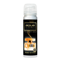 10-779/AQ ΑΡΩΜΑΤΙΚΟ ΑΥΤΟΚΙΝΗΤΟΥ ΣΕ ΣΠΡΕΙ (SPRAY)  ΜΕ ΑΡΩΜΑ GOLD ANGEL PREMIUM GOLD SERIES 75ml AQUA - 1 TEM.