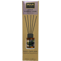 10-846/AQ Αρωματικό Χώρου Juicy Bubblegum Home Reed Diffuser με 6 Στικς Aqua 100 ml - 1 τμχ