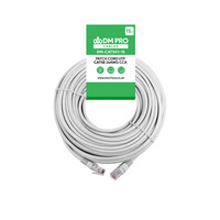 DM-CAT501-15 . Patch cord UTP cat5e 15m γκρι DM PRO