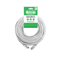 DM-CAT6-15 . Patch cord UTP cat6e 15m γκρι DM PRO