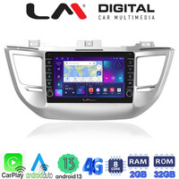LM Digital - LM ZG8361 GPS Οθόνη OEM Multimedia Αυτοκινήτου για Hyundai Tucson 2015 < 2019 (CarPlay/AndroidAuto/BT/GPS/WIFI/GPRS) electriclife