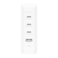 Belkin WCH014btWH BoostCharge Pro 140W 4-Port GaN Wall Charger
