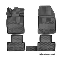 ELEMENT3DAN0581210K/NV MITSUBISHI OUTLANDER 2022+ ΜΑΡΚΕ ΠΑΤΑΚΙΑ ΣΕ ΣΚΑΦΗ TPE ΛΑΣΤΙΧΟ ΣΕ ΜΑΥΡΟ ΧΡΩΜΑ NOVLINE - 4 ΤΕΜ.